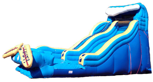 Wipeout Double-Drop Water Slide